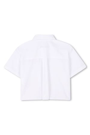 Camicia in cotone bianco GIVENCHY KIDS | H3075610P